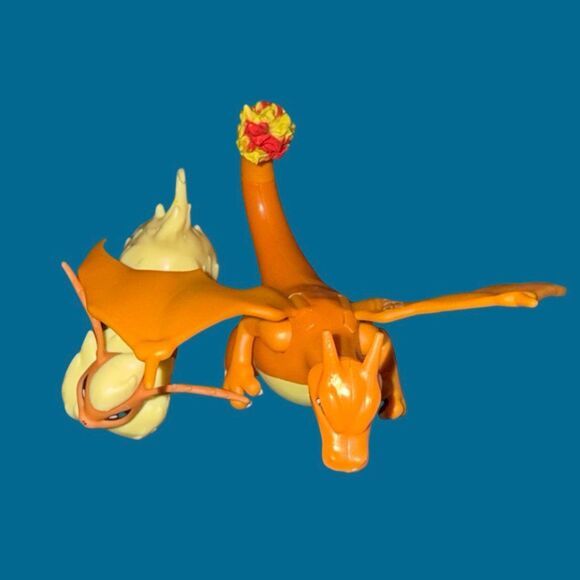 Jazwares PoKéMoN Battle Feature Charizard Evee Flaron Deluxe Figures 4.5’ A31 - Picture 9 of 11